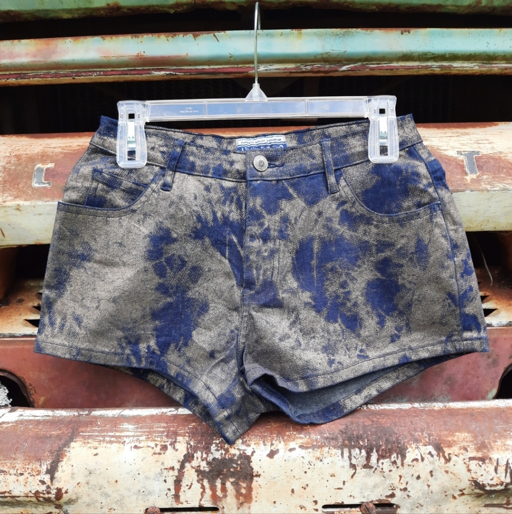 VINTAGE 90's Gold Painted Limited Too Shorts